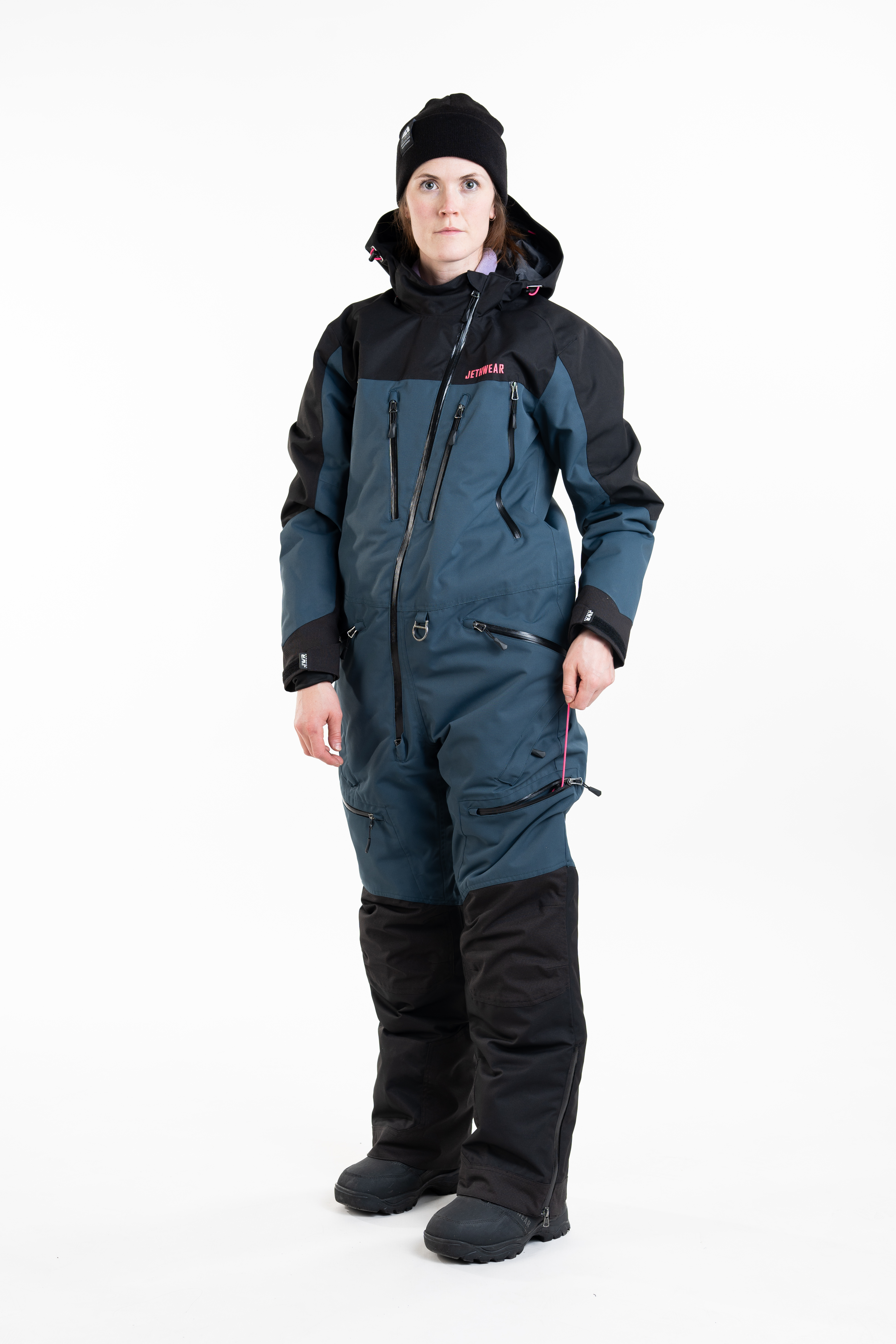 Jethwear W's Venture Suit - DeepSea / Pink - S.A.F.E - 14