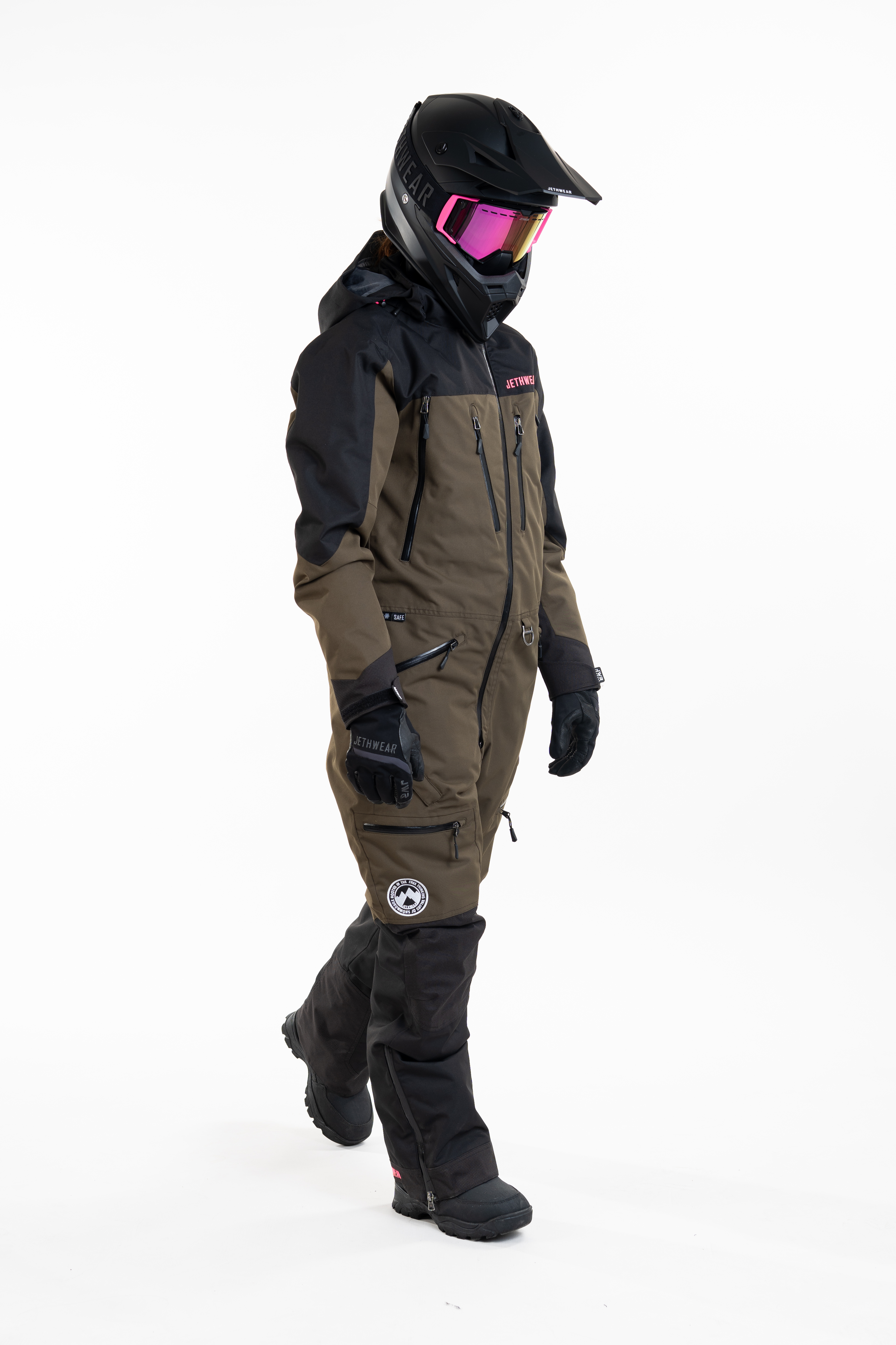 Jethwear W's Venture Suit - Olive / Pink - S.A.F.E - 6