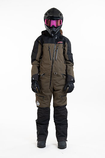 Jethwear W's Venture Suit - Olive / Pink - S.A.F.E