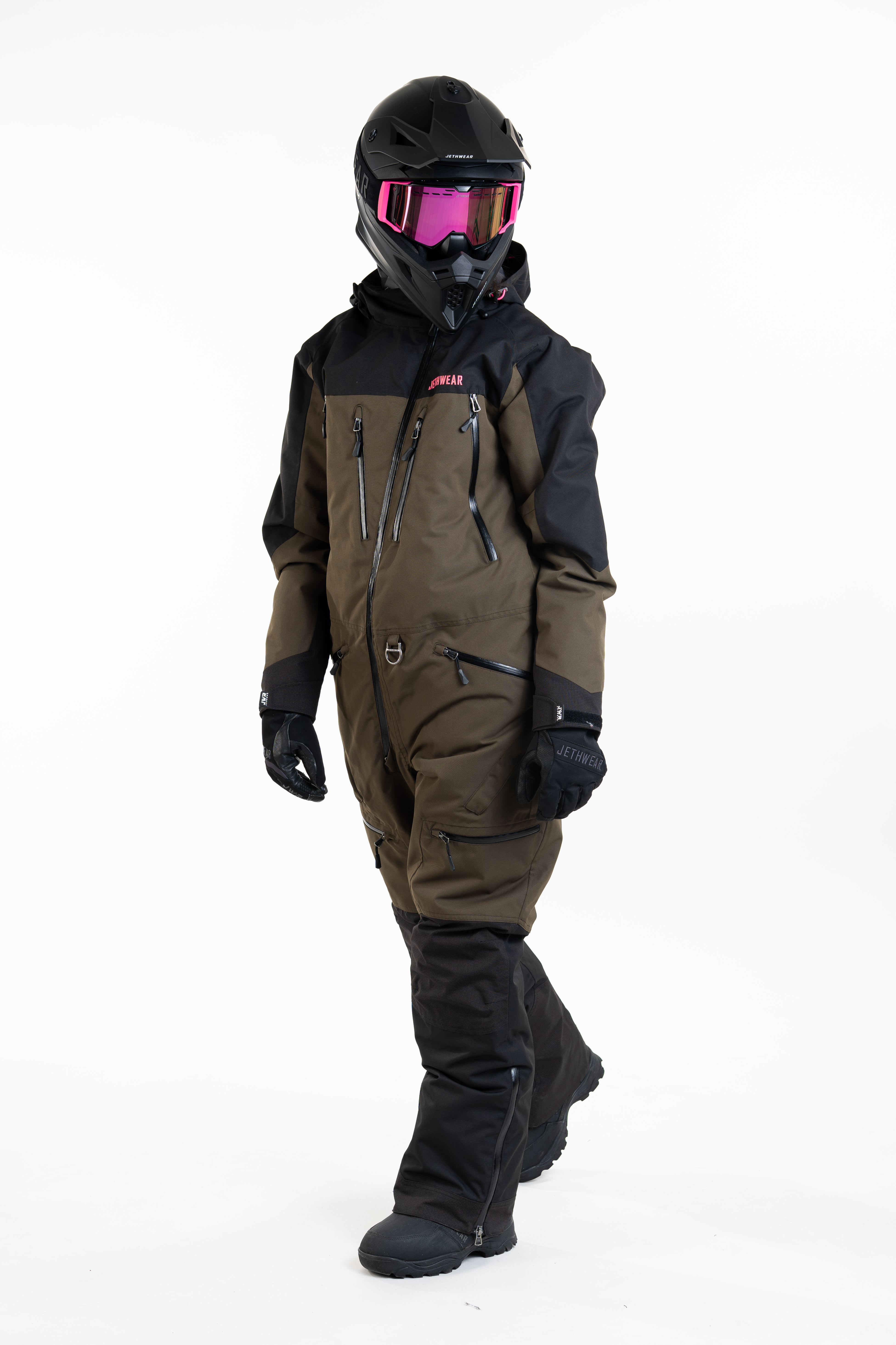 Jethwear W's Venture Suit - Olive / Pink - S.A.F.E - 9