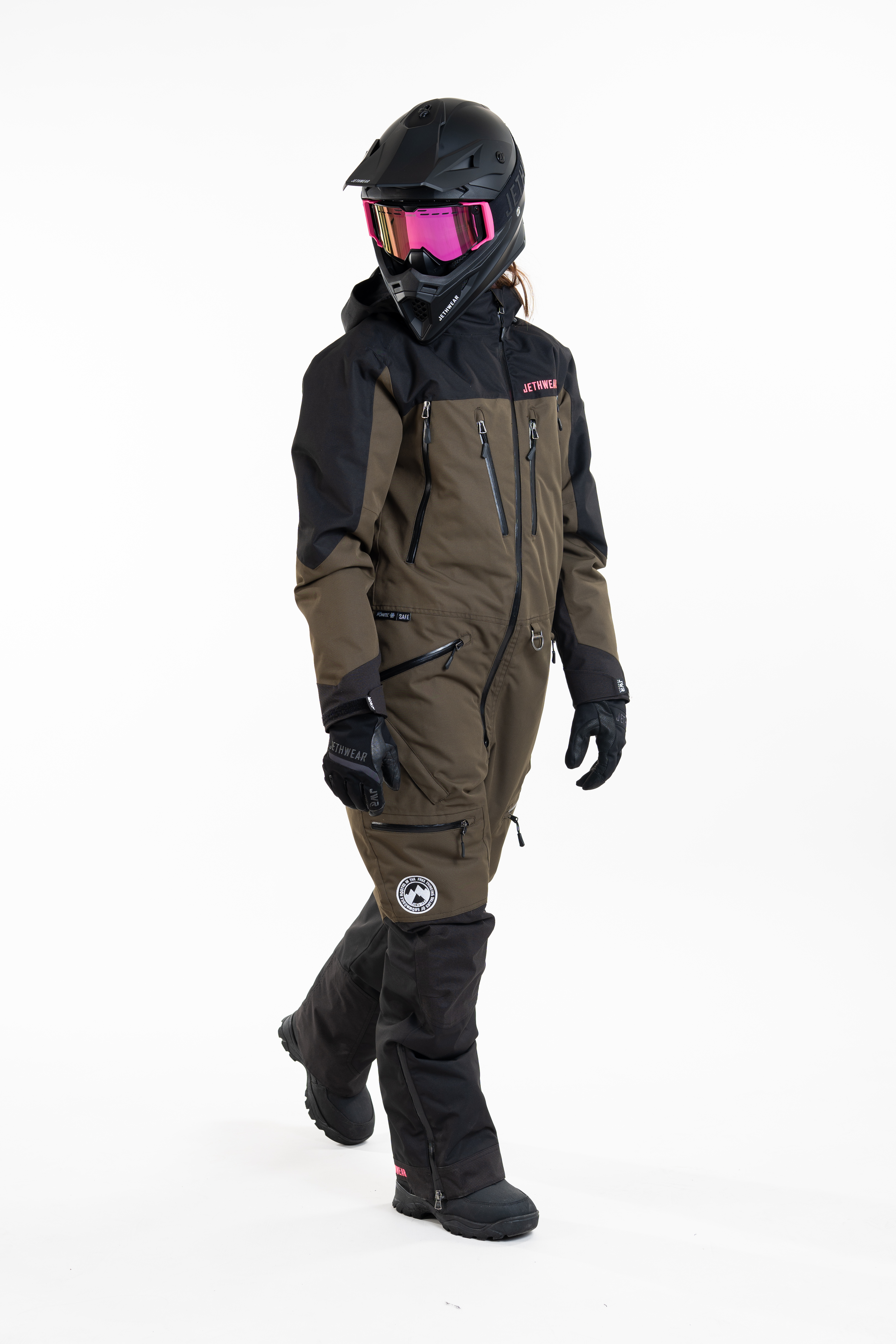 Jethwear W's Venture Suit - Olive / Pink - S.A.F.E - 7