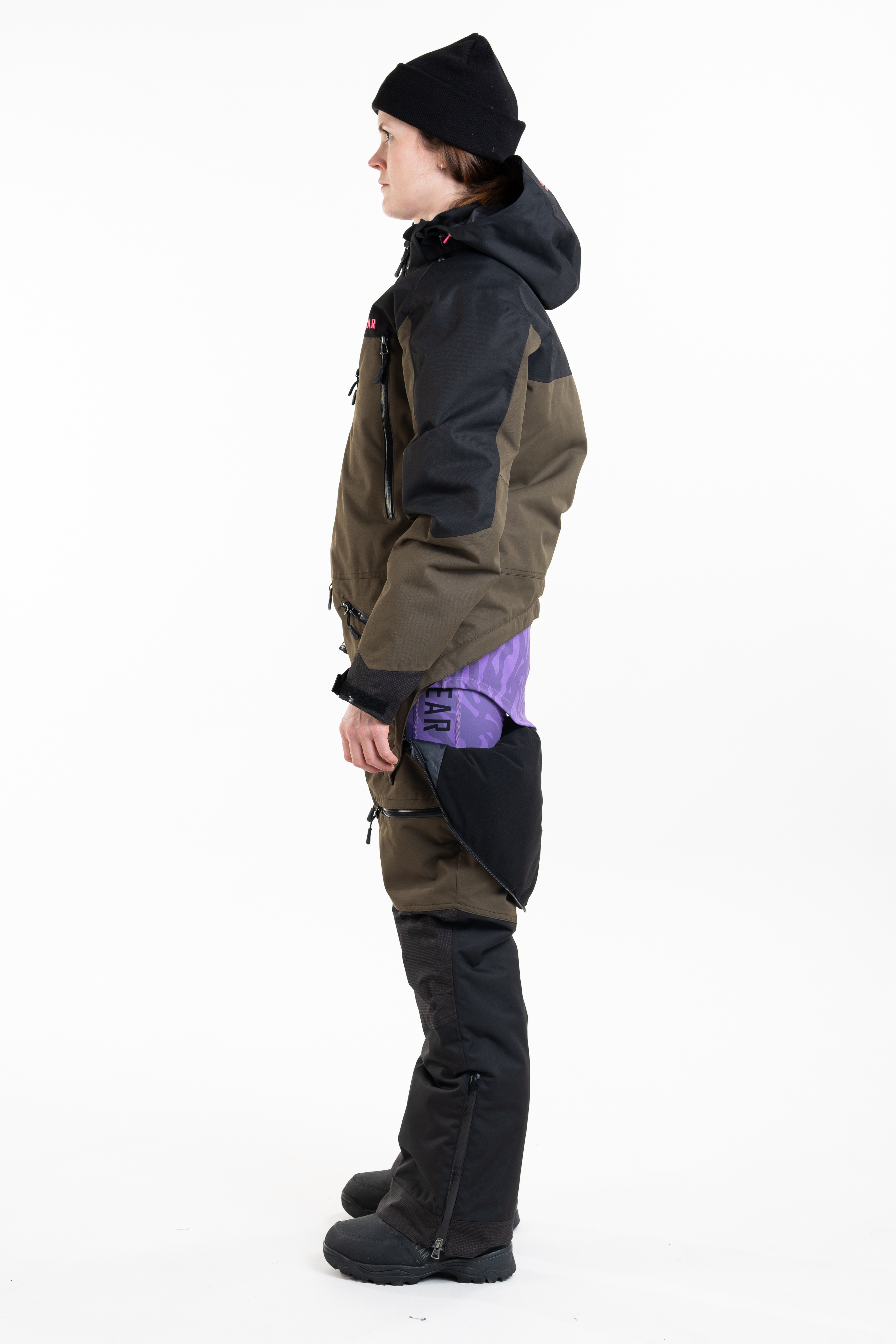 Jethwear W's Venture Suit - Olive / Pink - S.A.F.E - 16