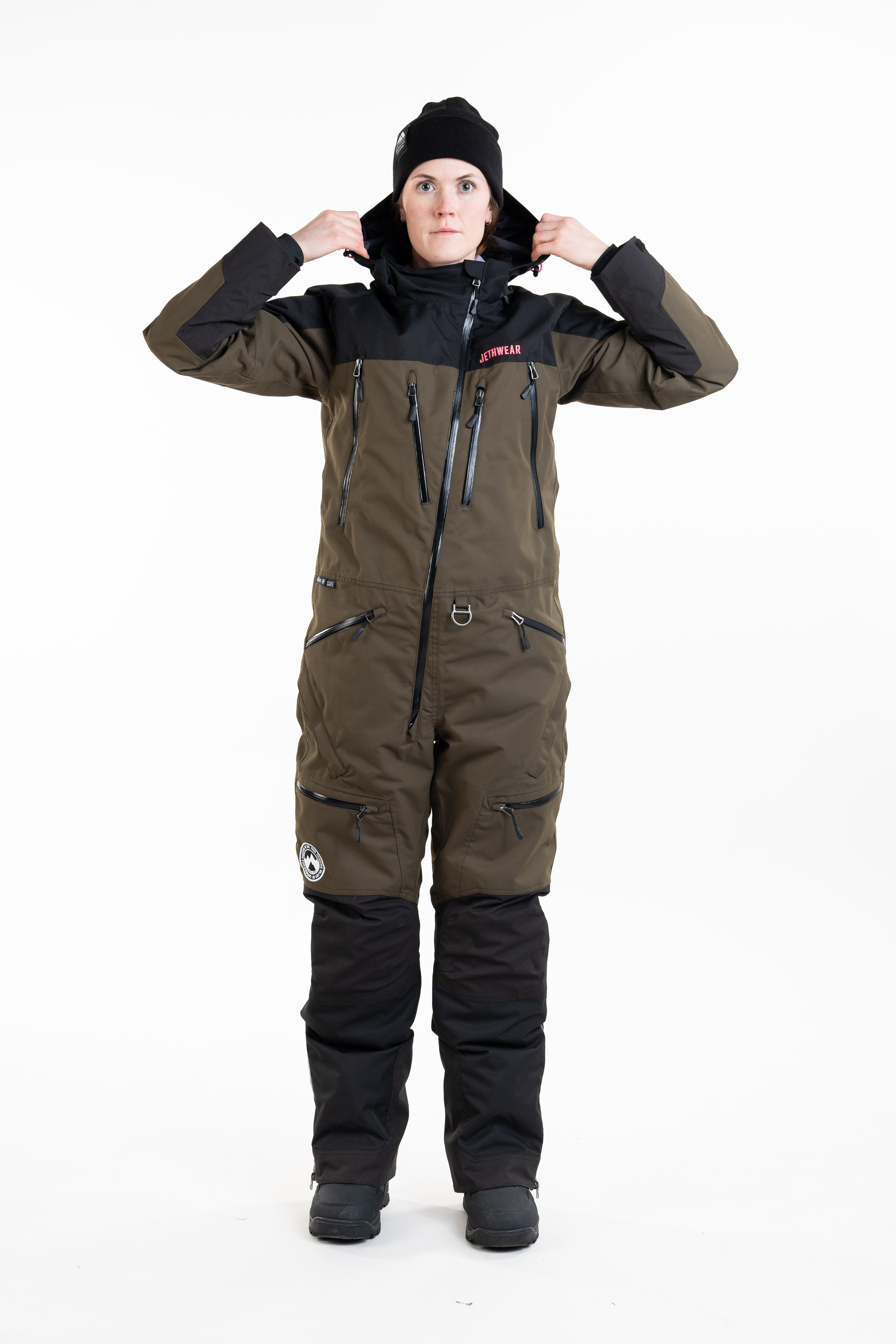 Jethwear W's Venture Suit - Olive / Pink - S.A.F.E - 10