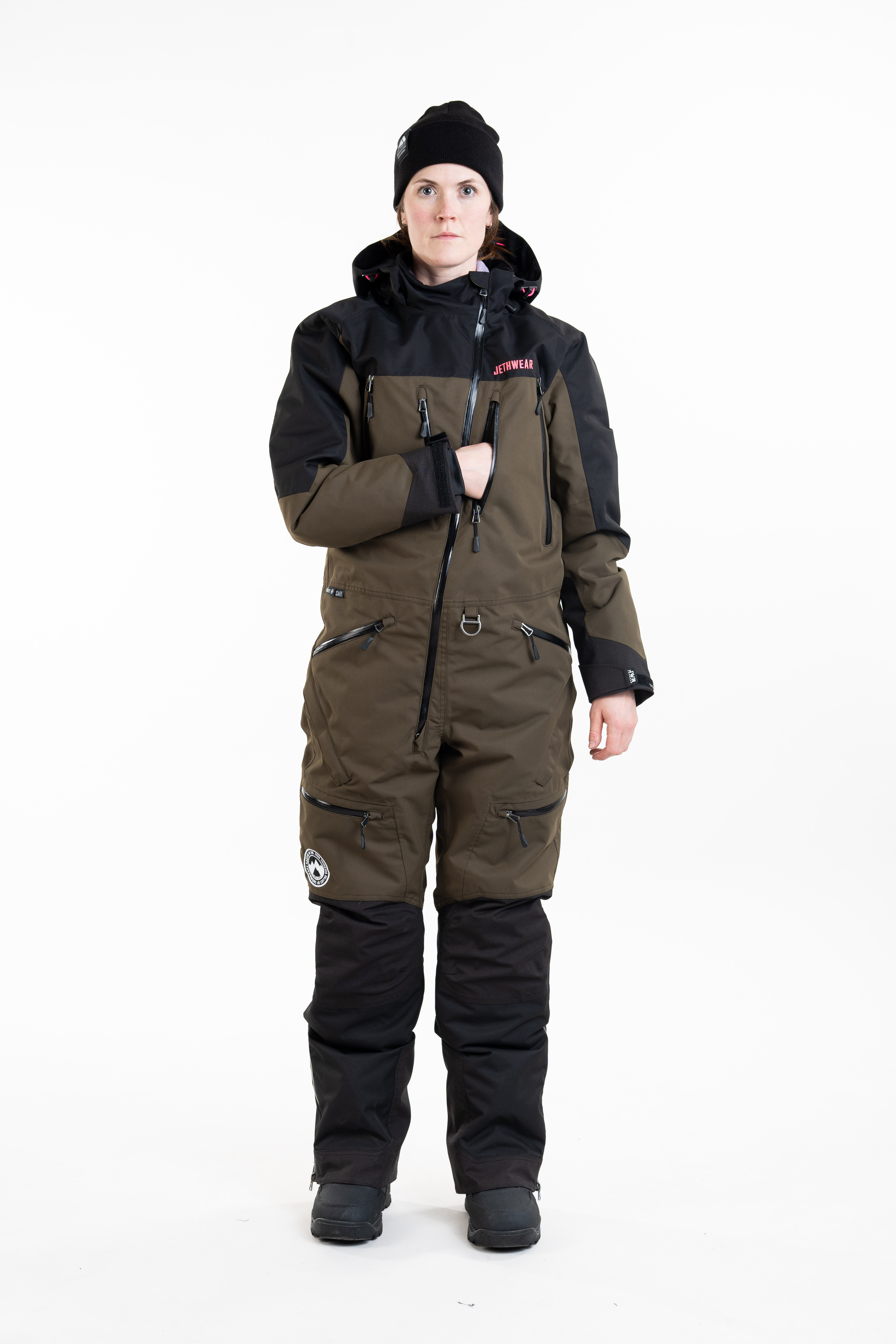 Jethwear W's Venture Suit - Olive / Pink - S.A.F.E - 11