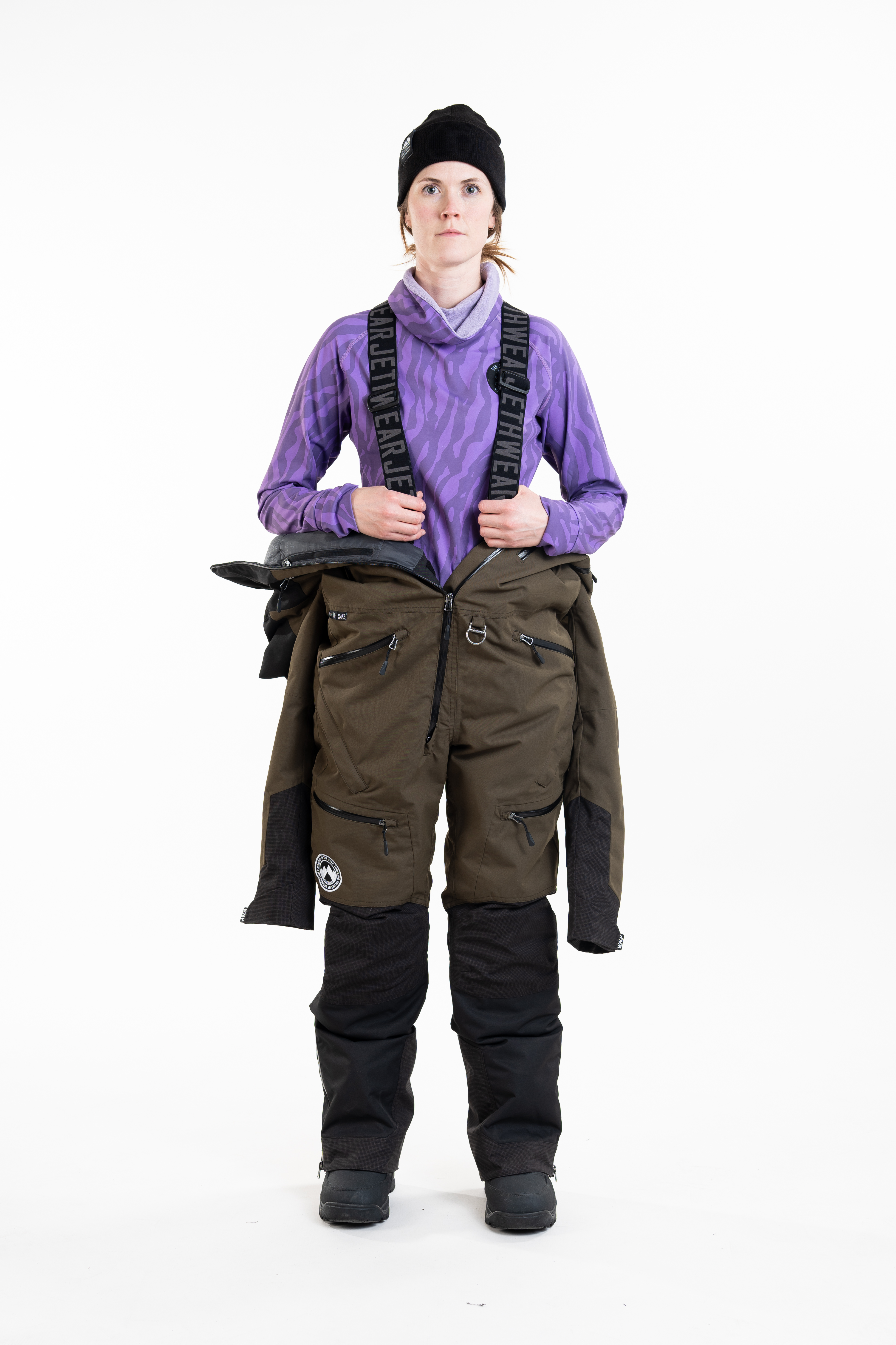 Jethwear W's Venture Suit - Olive / Pink - S.A.F.E - 17
