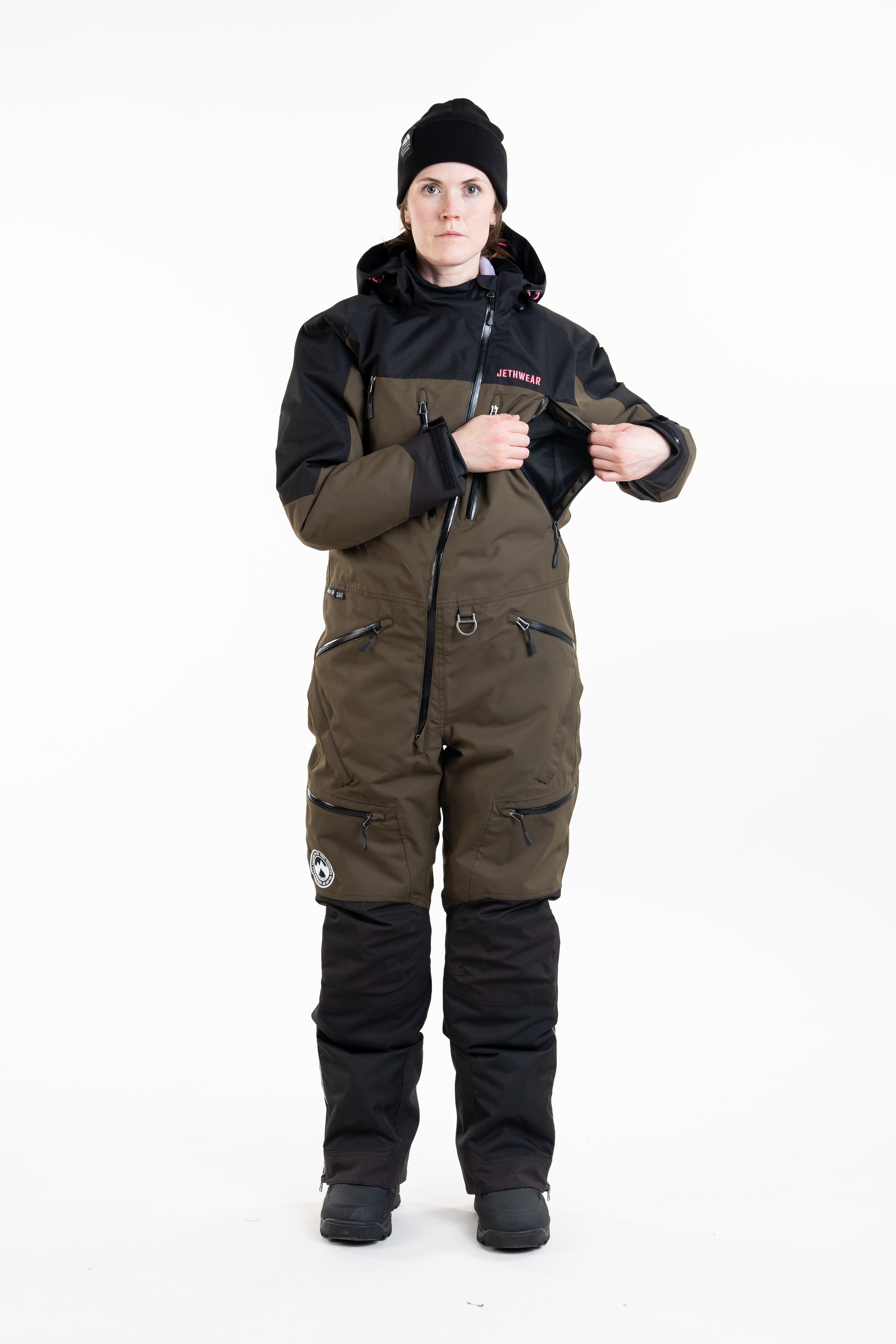 Jethwear W's Venture Suit - Olive / Pink - S.A.F.E - 12