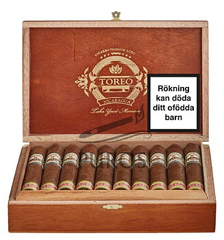 Toreo Nicaragua Robusto Cigarlåda 20-pack