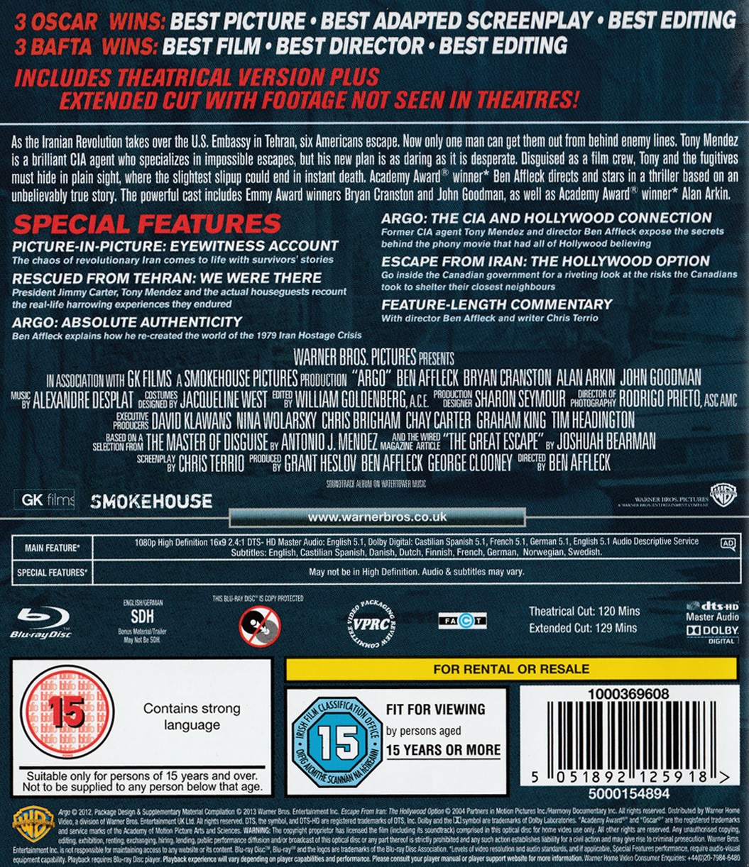 Argo (Blu-ray) - 2