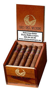 Toreo Oro del Mundo Classico Robusto Cigarrlåda 20-pack