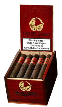 Toreo Oro del Mundo Robusto Noir CIgarrlåda 20-pack