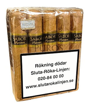 Toreo Sabor Signature Connecticut Black Gran Robusto Bundle 10-pack