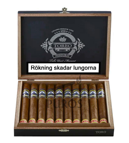Toreo Honduras Toro Cigarrlåda 20-pack