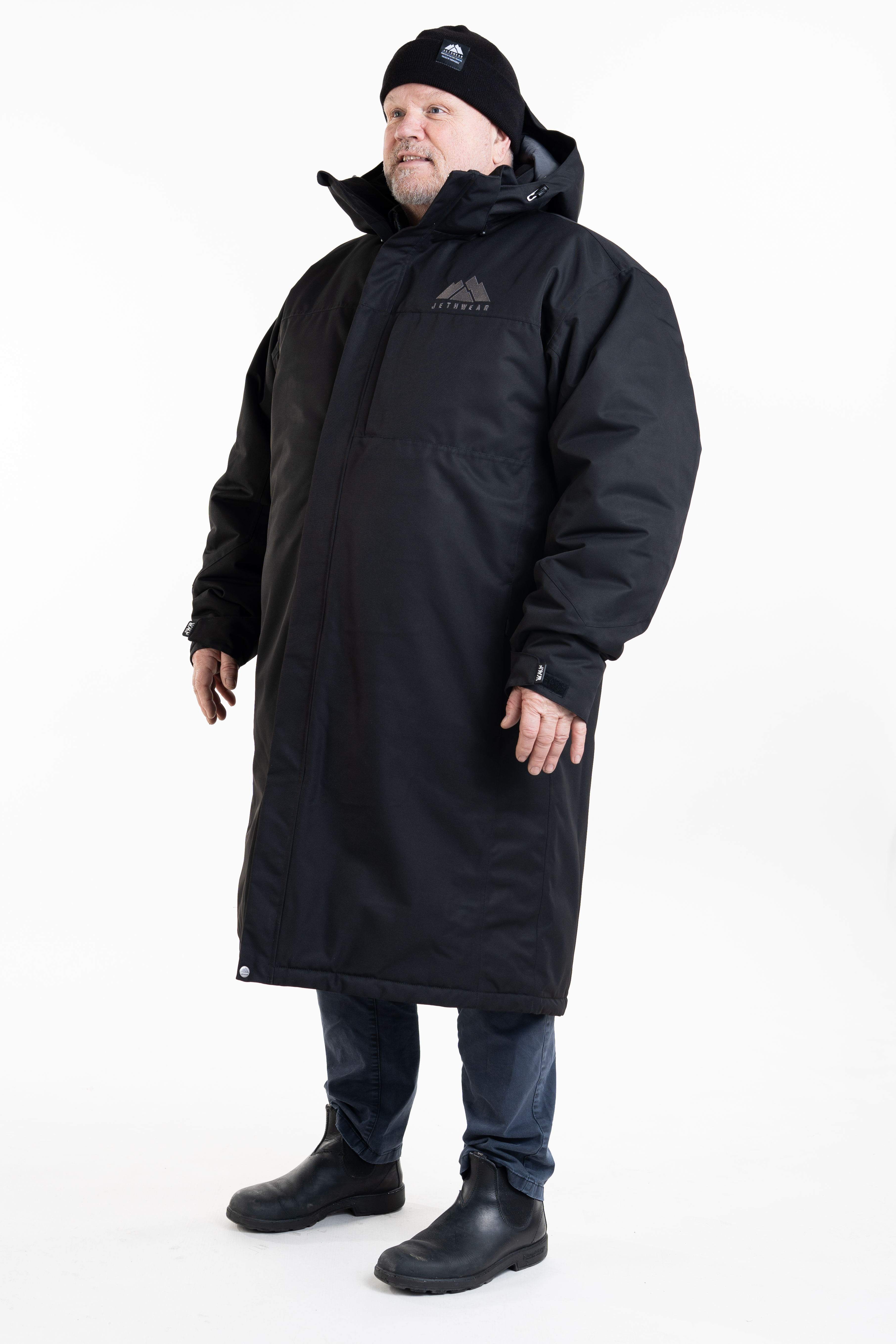 Jethwear PIT COAT - Black / Grey - 2