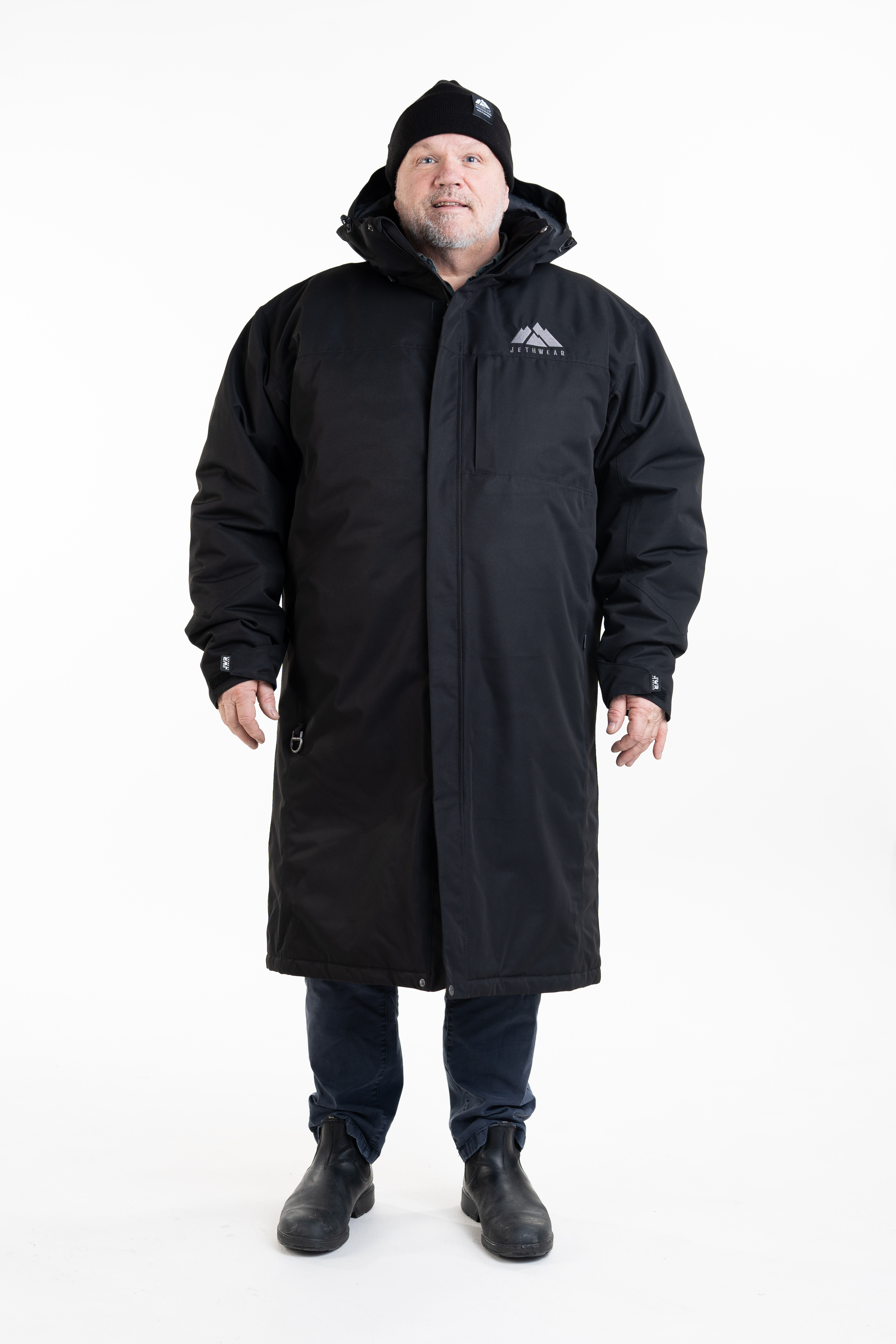 Jethwear PIT COAT - Black / Grey