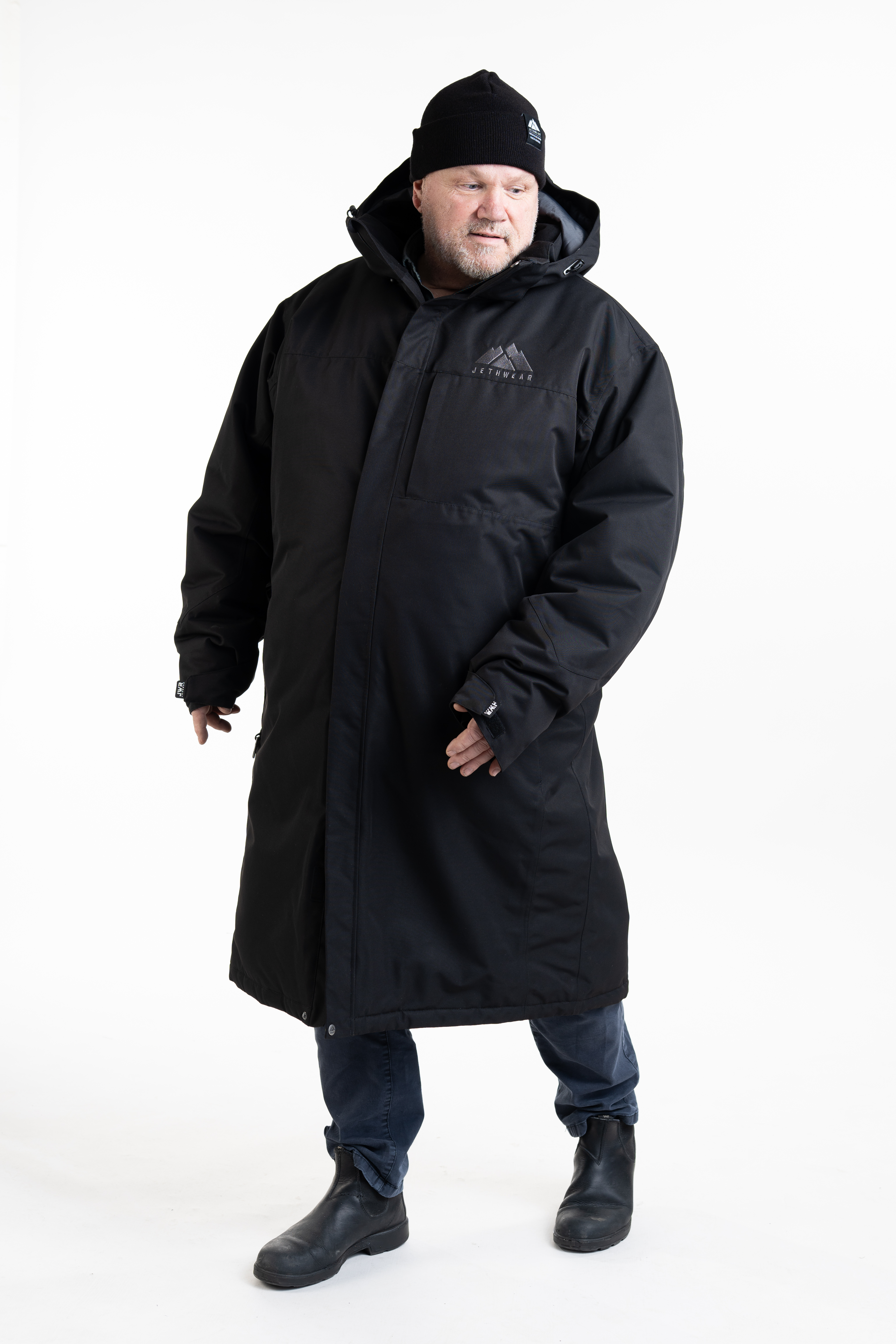 Jethwear PIT COAT - Black / Grey - 6