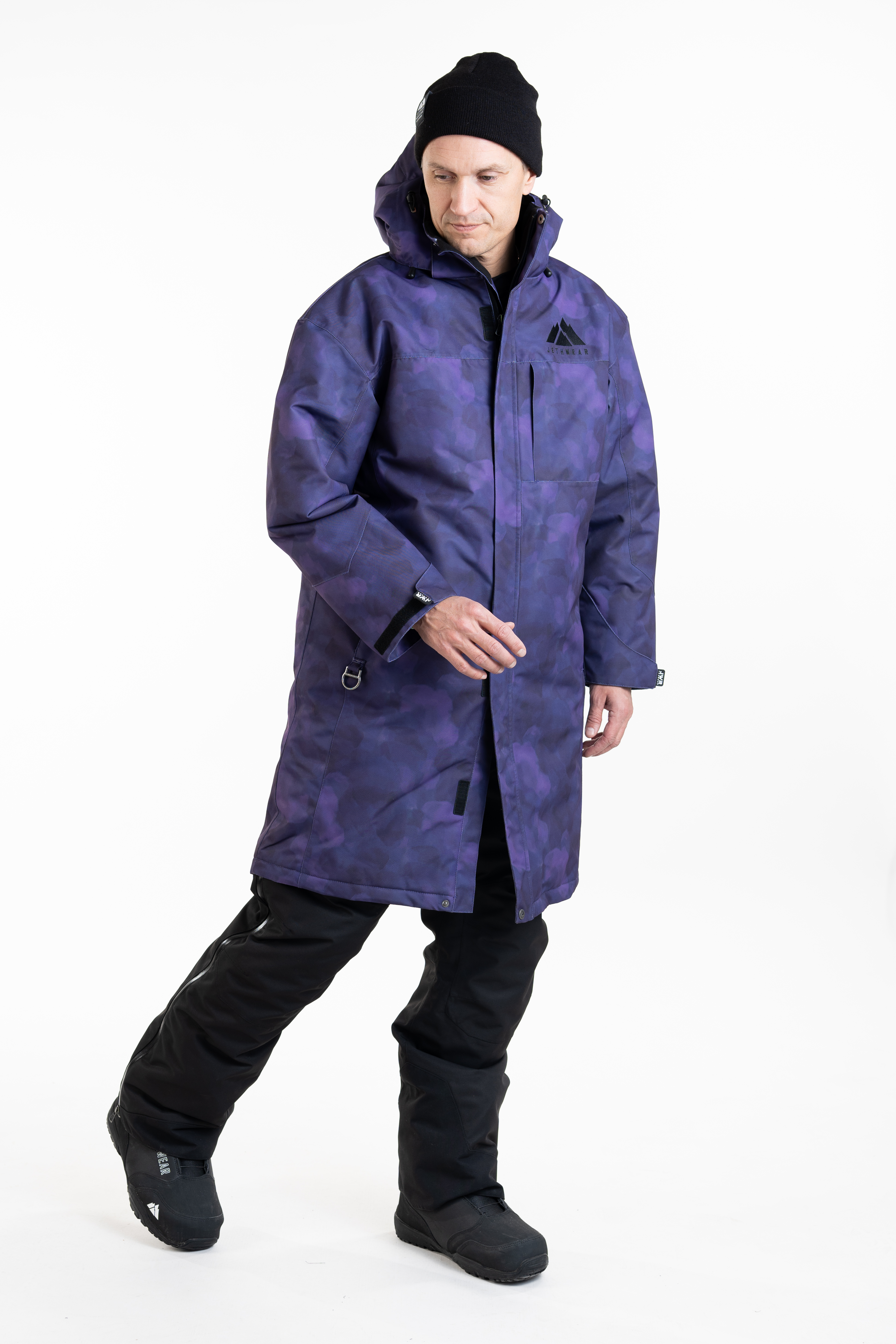 Jethwear PIT COAT - Purple TieDye - 5