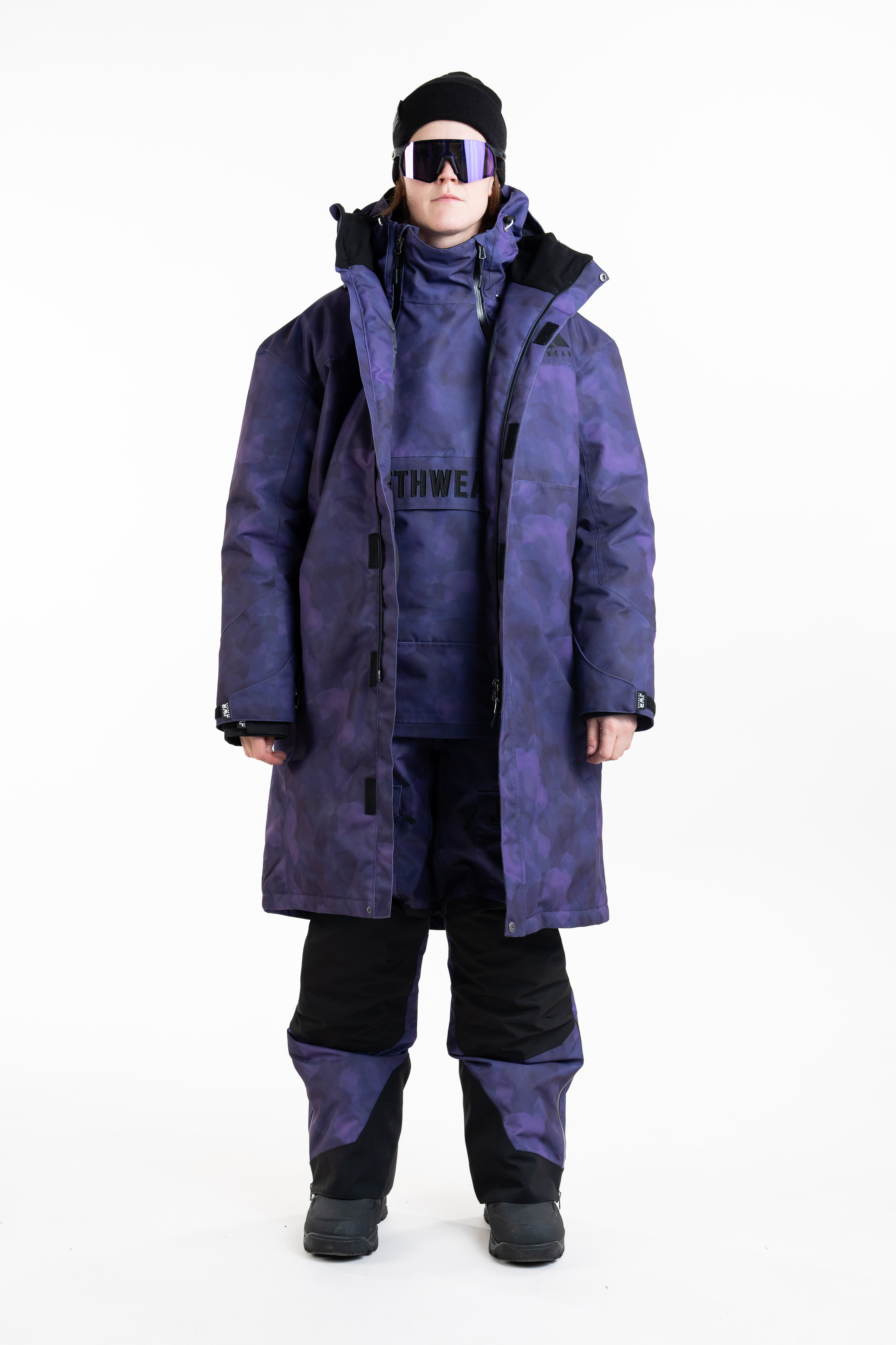 Jethwear PIT COAT - Purple TieDye - 7