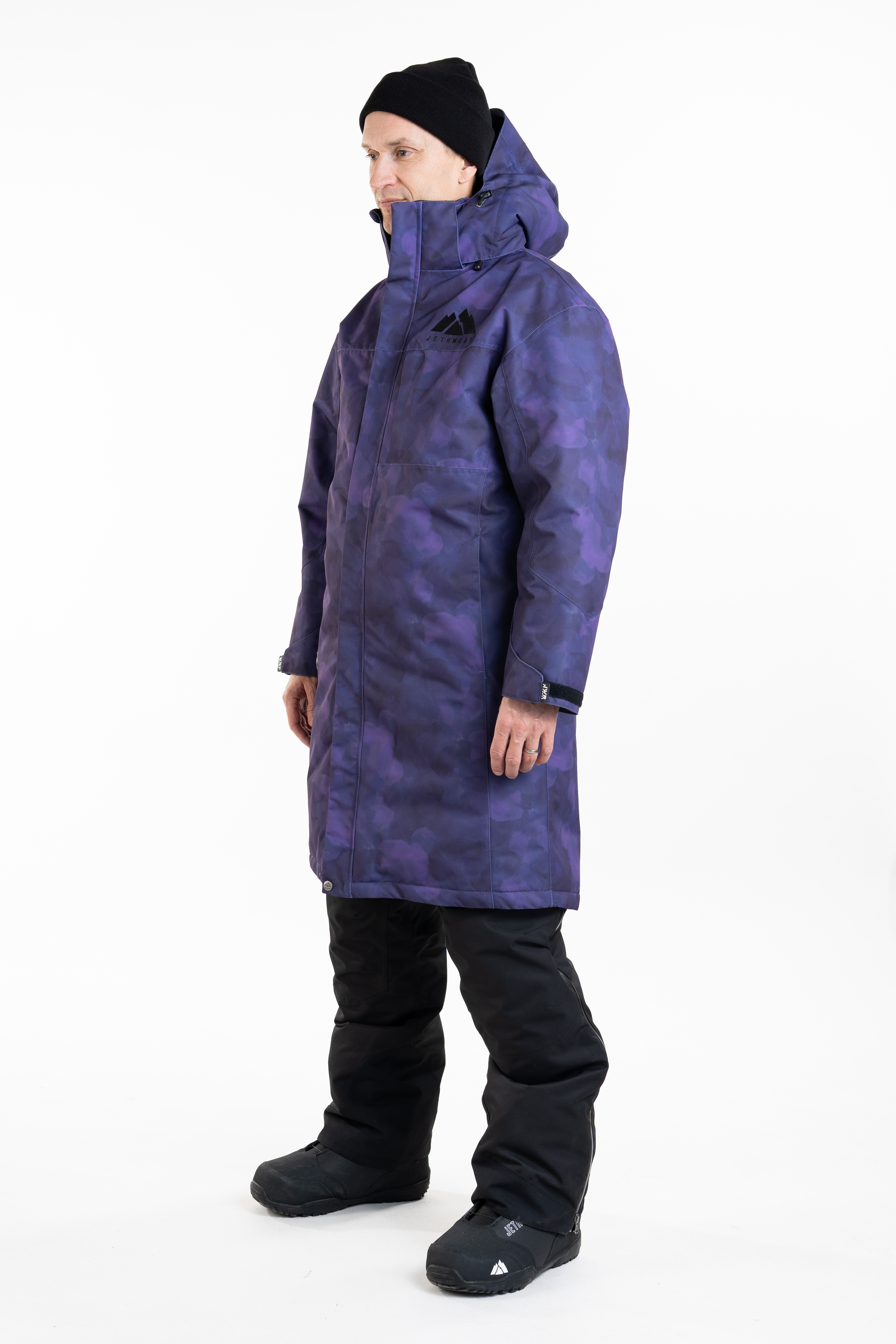 Jethwear PIT COAT - Purple TieDye - 2