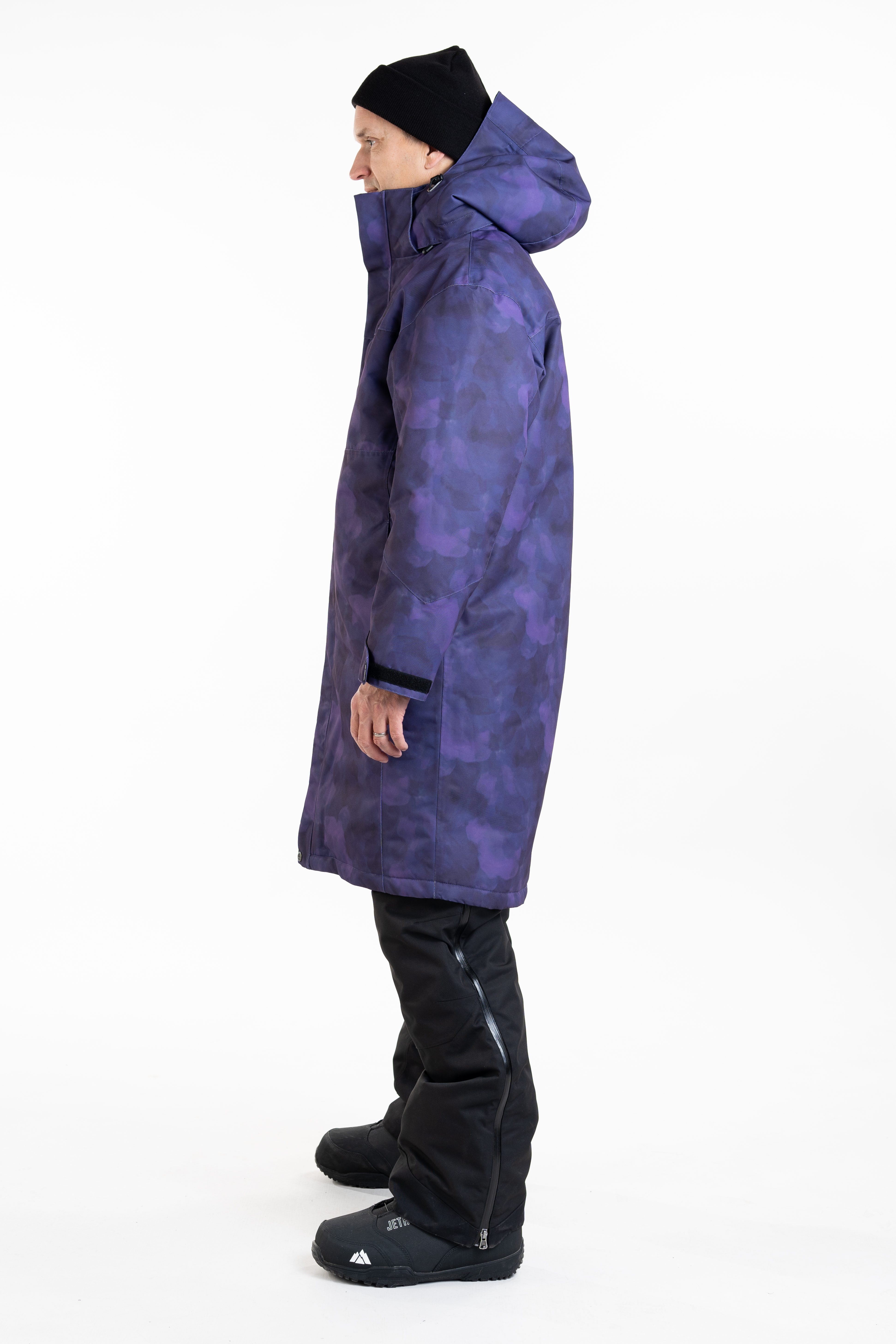 Jethwear PIT COAT - Purple TieDye - 3