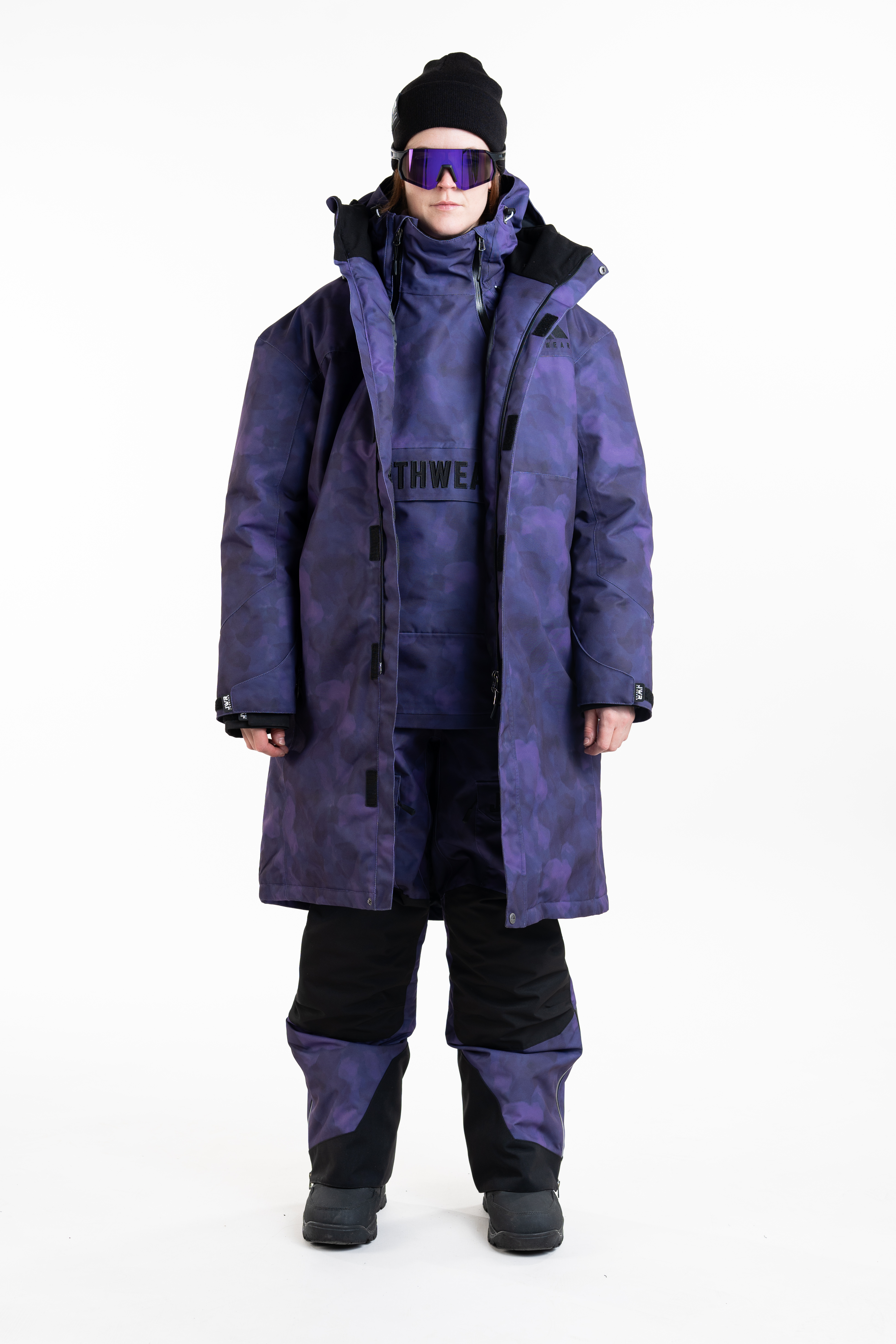 Jethwear PIT COAT - Purple TieDye - 8