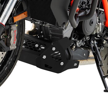 Hasplåt KTM 1390 Super Duke R - Svart
