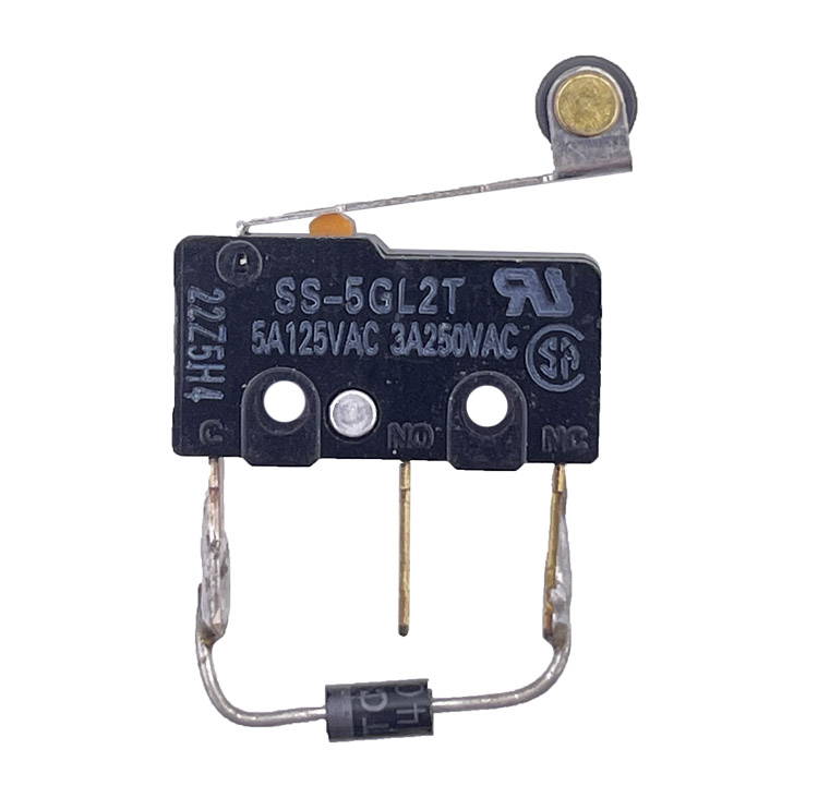 Jersey Jack Pinball Ball Detect (blade with roller) Sub-Microswitch With Diode