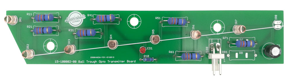 JJP 6-Ball Trough Opto Emitter Board