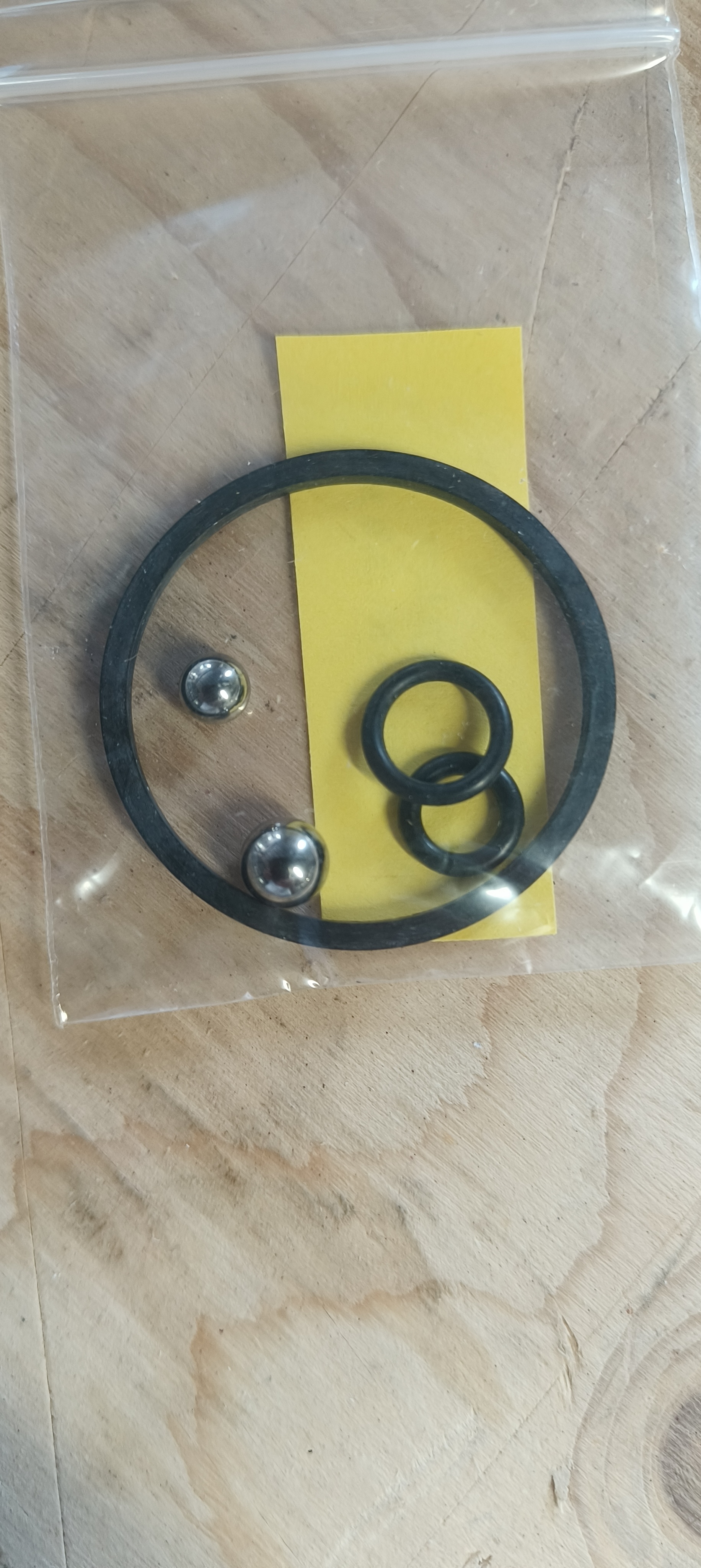 Reparationssats tryckregulator,  LHS Aluminium modell 