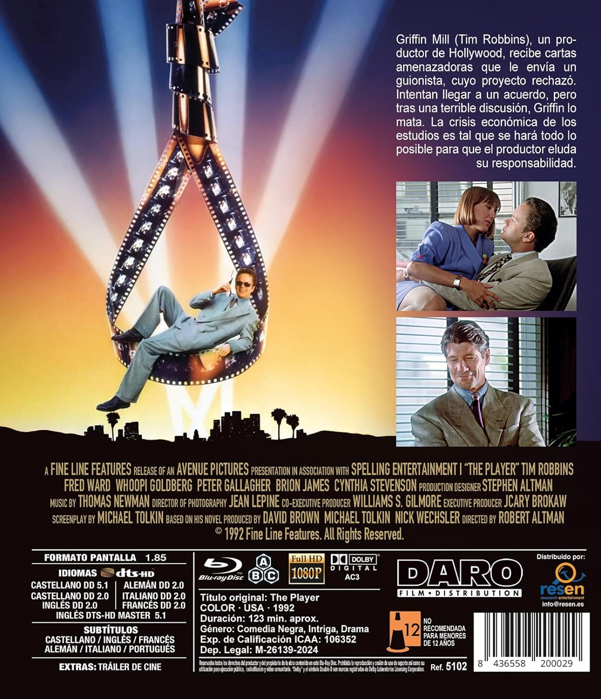 Player (ej svensk text) (Blu-ray) - 2