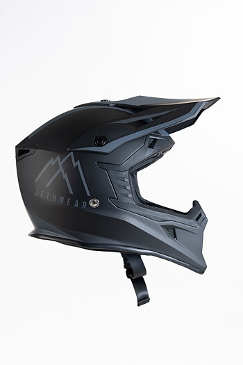 Jethwear Force Helmet - Black / Grey / White