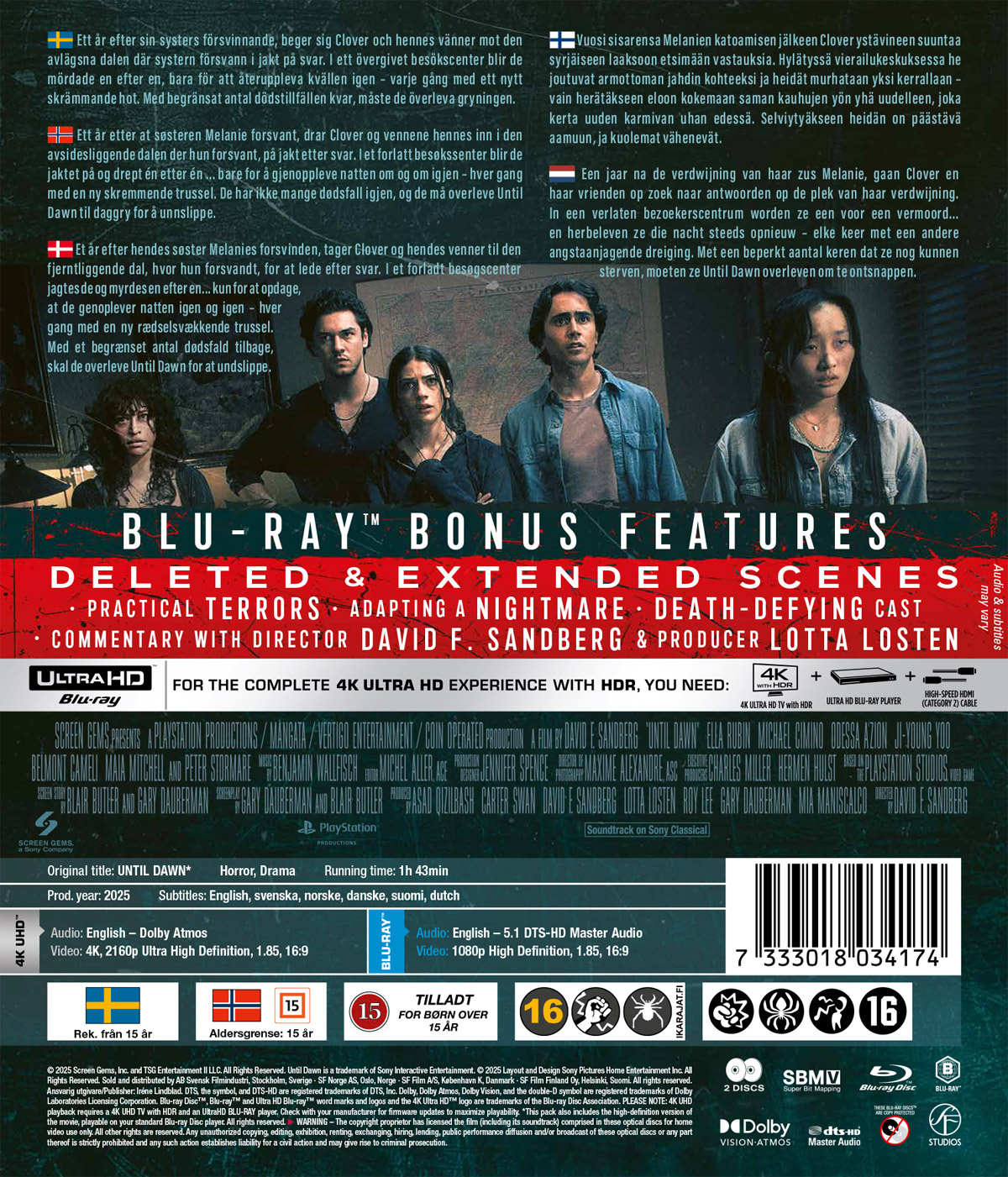 Until Dawn (4K Ultra HD + Blu-ray) - 2