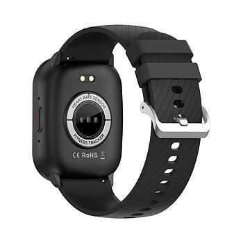 Philippe Palmer Rubber Strap Black LP47