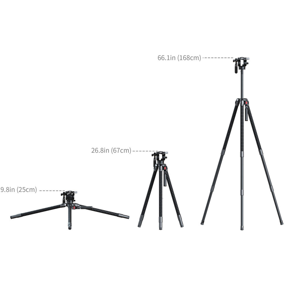 SmallRig x Potato Jet TRIBEX SE Hydraulic Tripod 5305 - 4