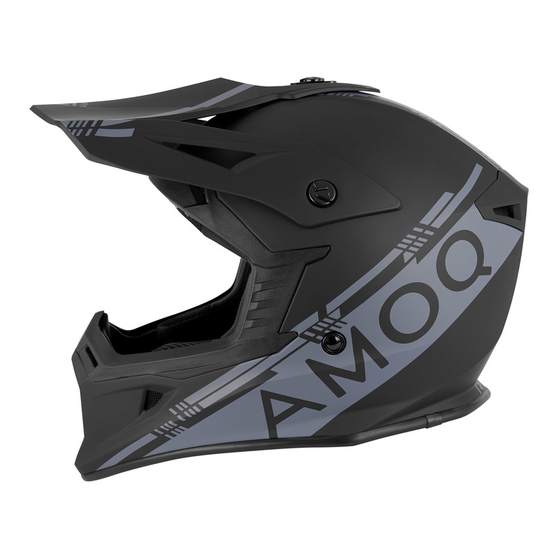 AMOQ Meteor V2 Helmet - Black / Grey - 2