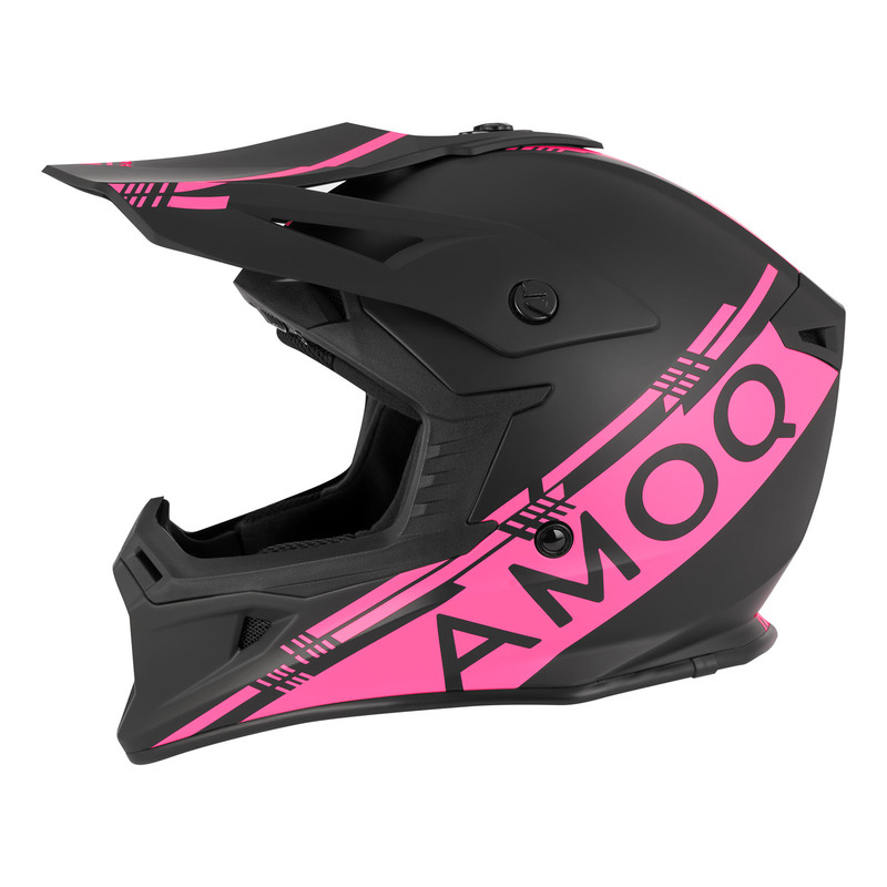 AMOQ Meteor V2 Helmet - Black / Pink - 2