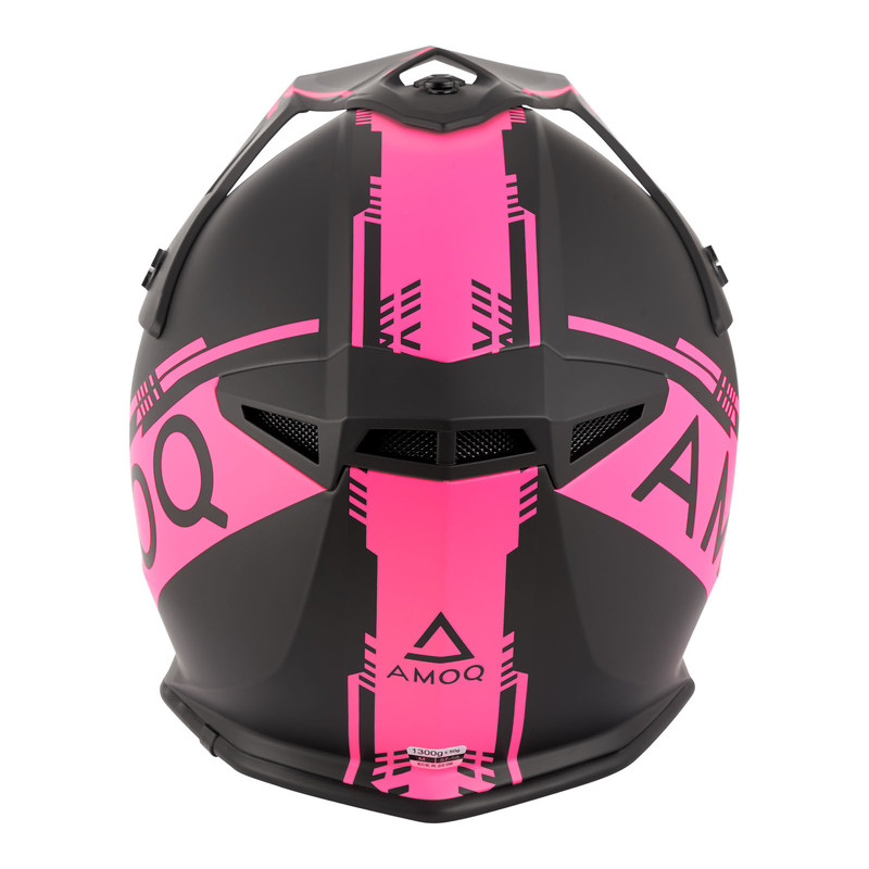 AMOQ Meteor V2 Helmet - Black / Pink - 3