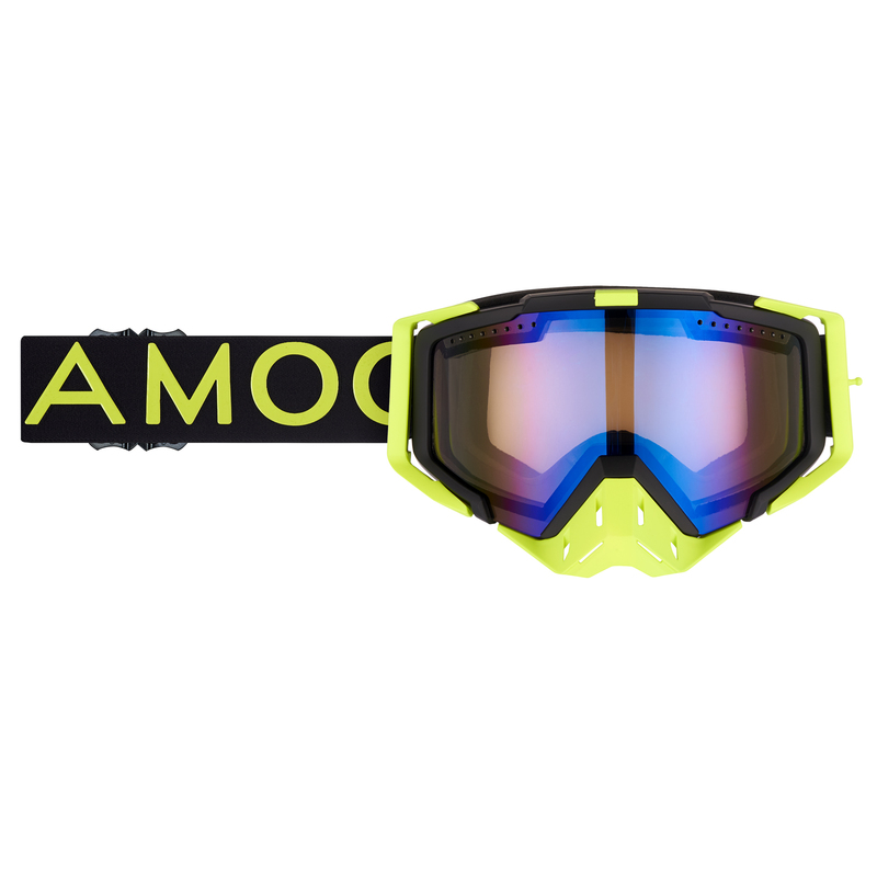 AMOQ Aster Vent+ Goggles - Black / Hi Vis