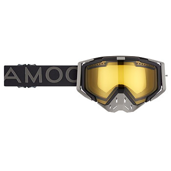 AMOQ Aster Vent+ Goggles - Black / Grey - Yellow