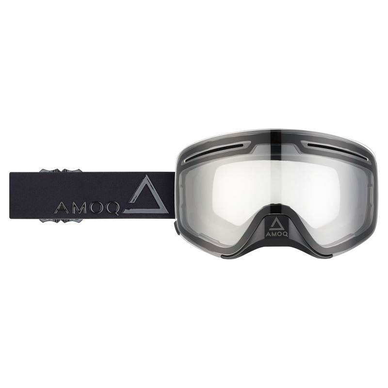 AMOQ Vision Vent+ Magnetic Goggles - Blackout - Smoke