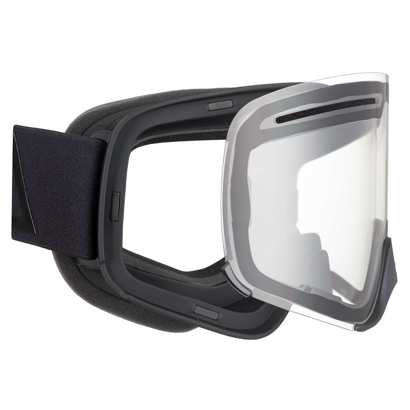 AMOQ Vision Vent+ Magnetic Goggles - Blackout - Smoke - 2