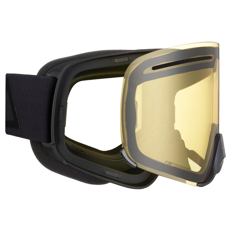 AMOQ Vision Vent+ Magnetic Goggles - Blackout - Yellow - 2