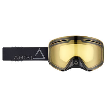 AMOQ Vision Vent+ Magnetic Goggles - Blackout - Yellow