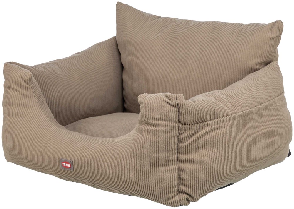 Trixie bilsete/reisebed for hund - Taupe