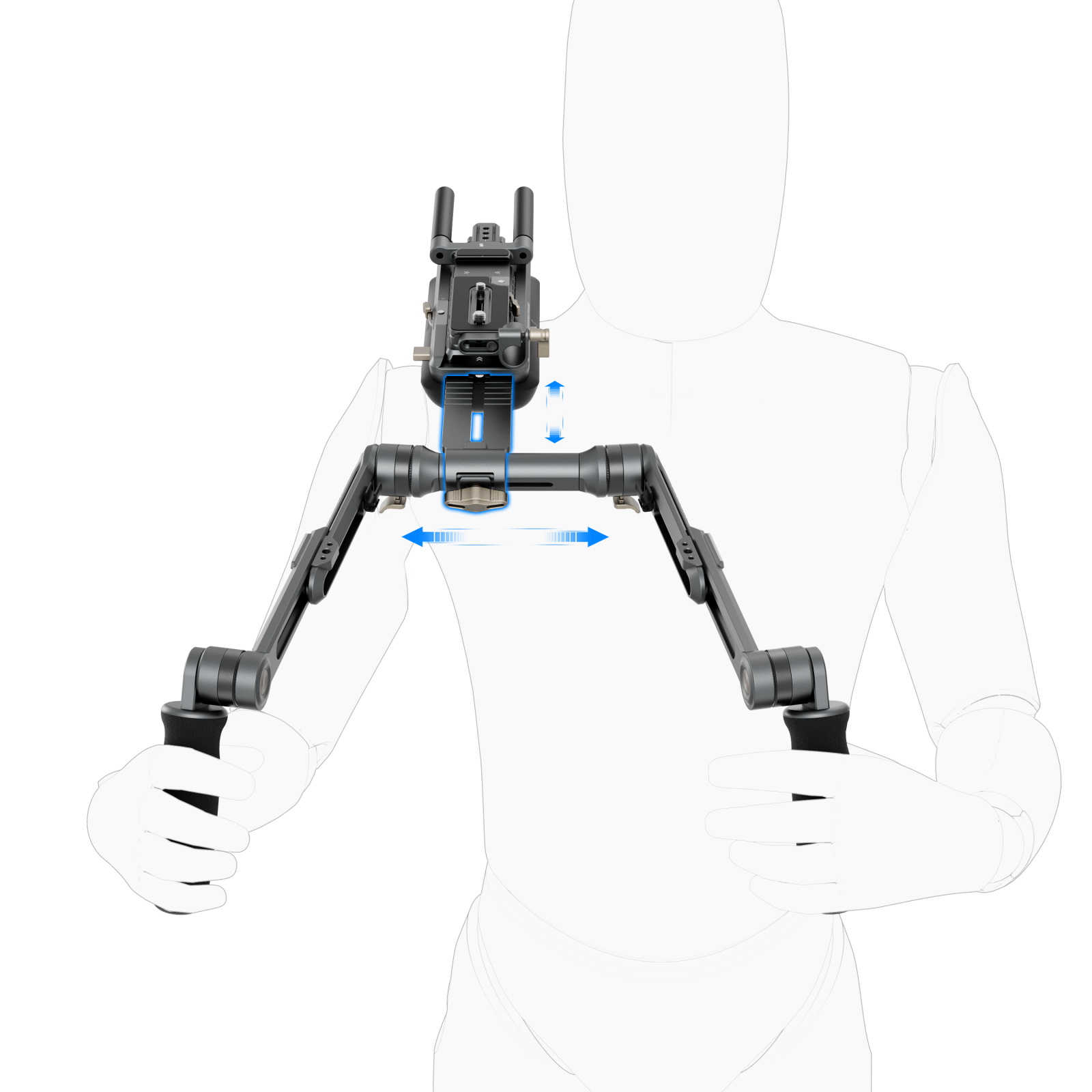 Smallrig 4181 HawkLock Shoulder Rig Pro SR007 - 6