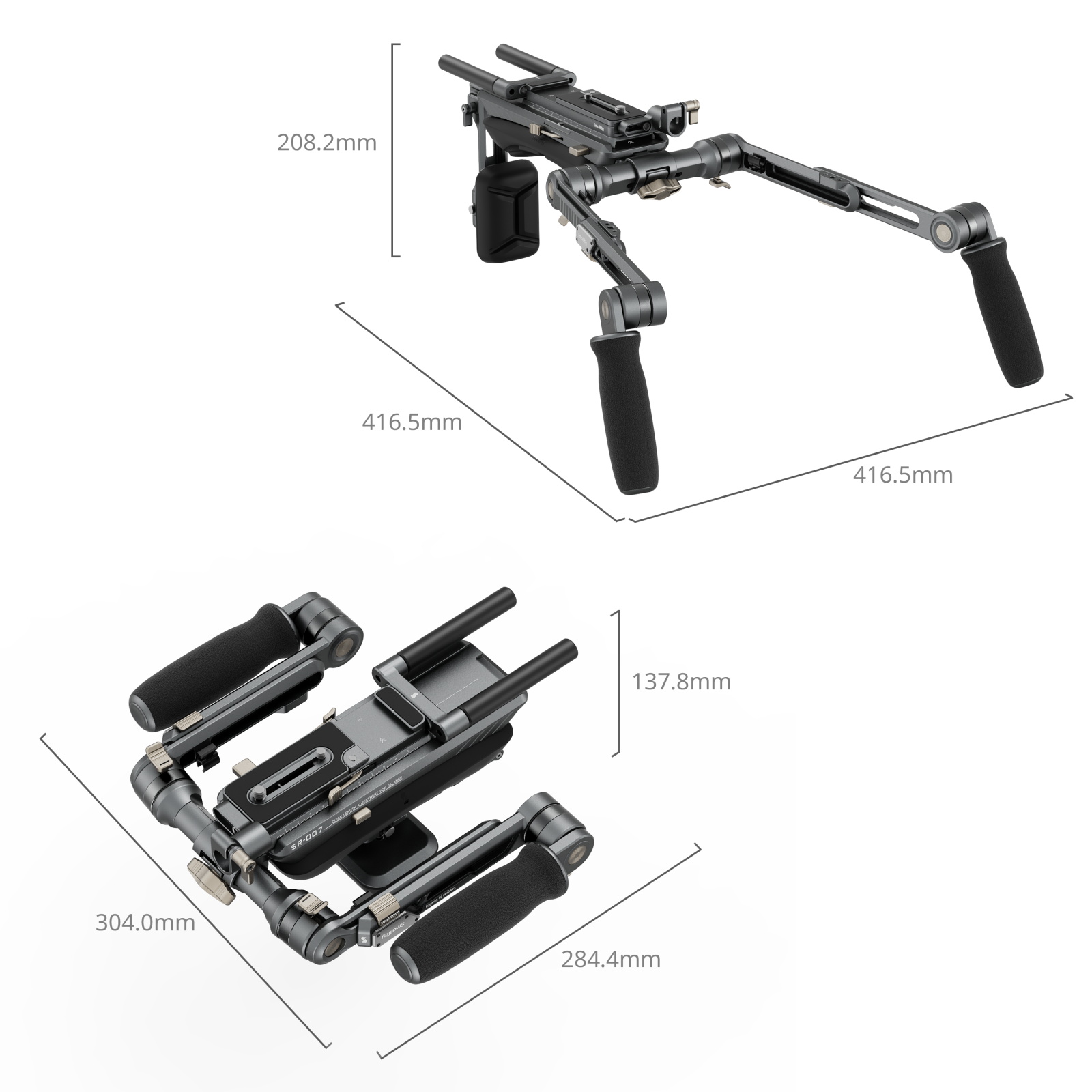 Smallrig 4181 HawkLock Shoulder Rig Pro SR007 - 7