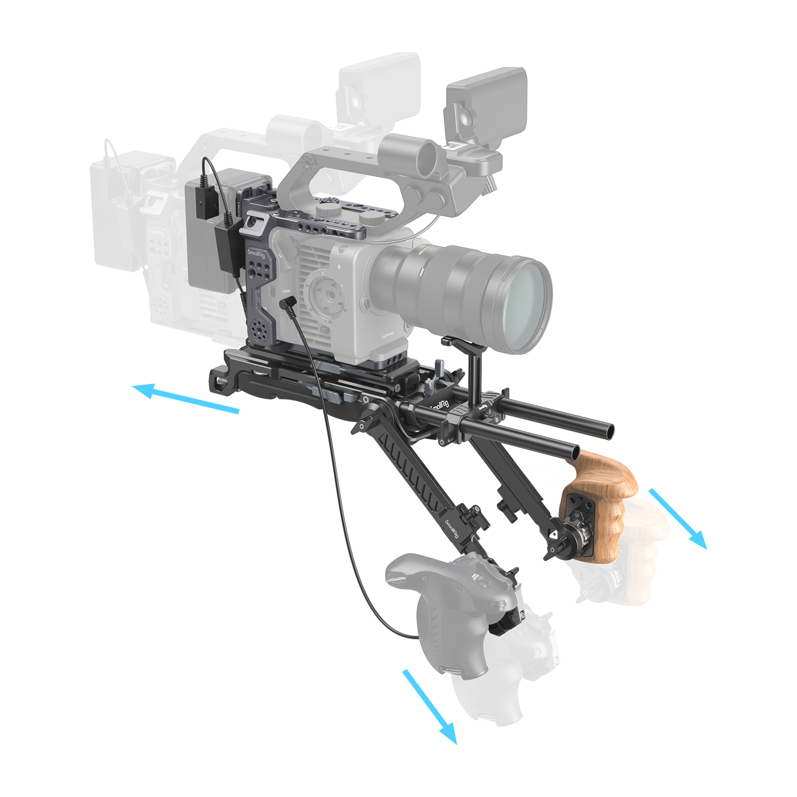 Smallrig 4125 Shoulder Rig Kit For Sony FX6 - 2