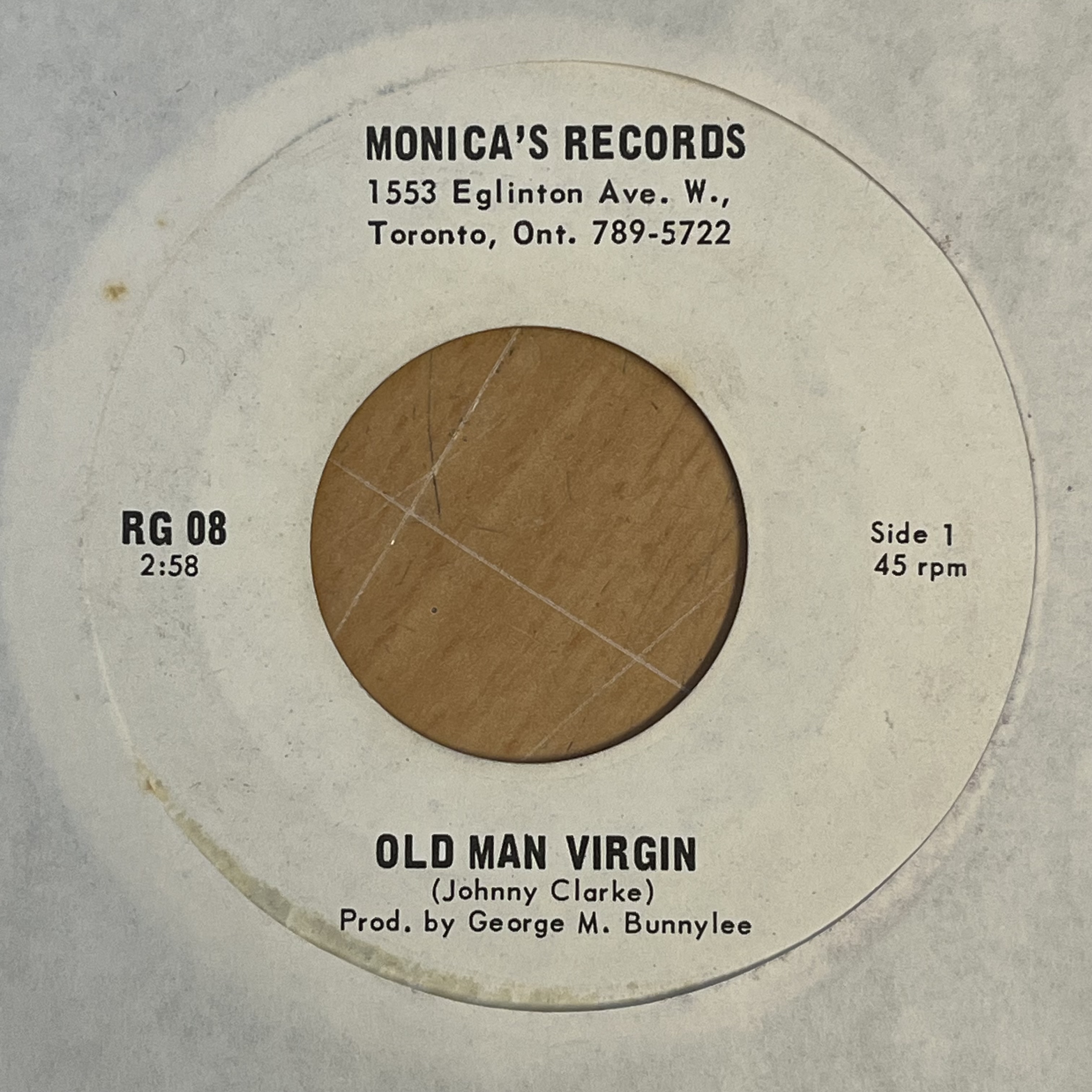 Johnny Clarke – Old Man Virgin