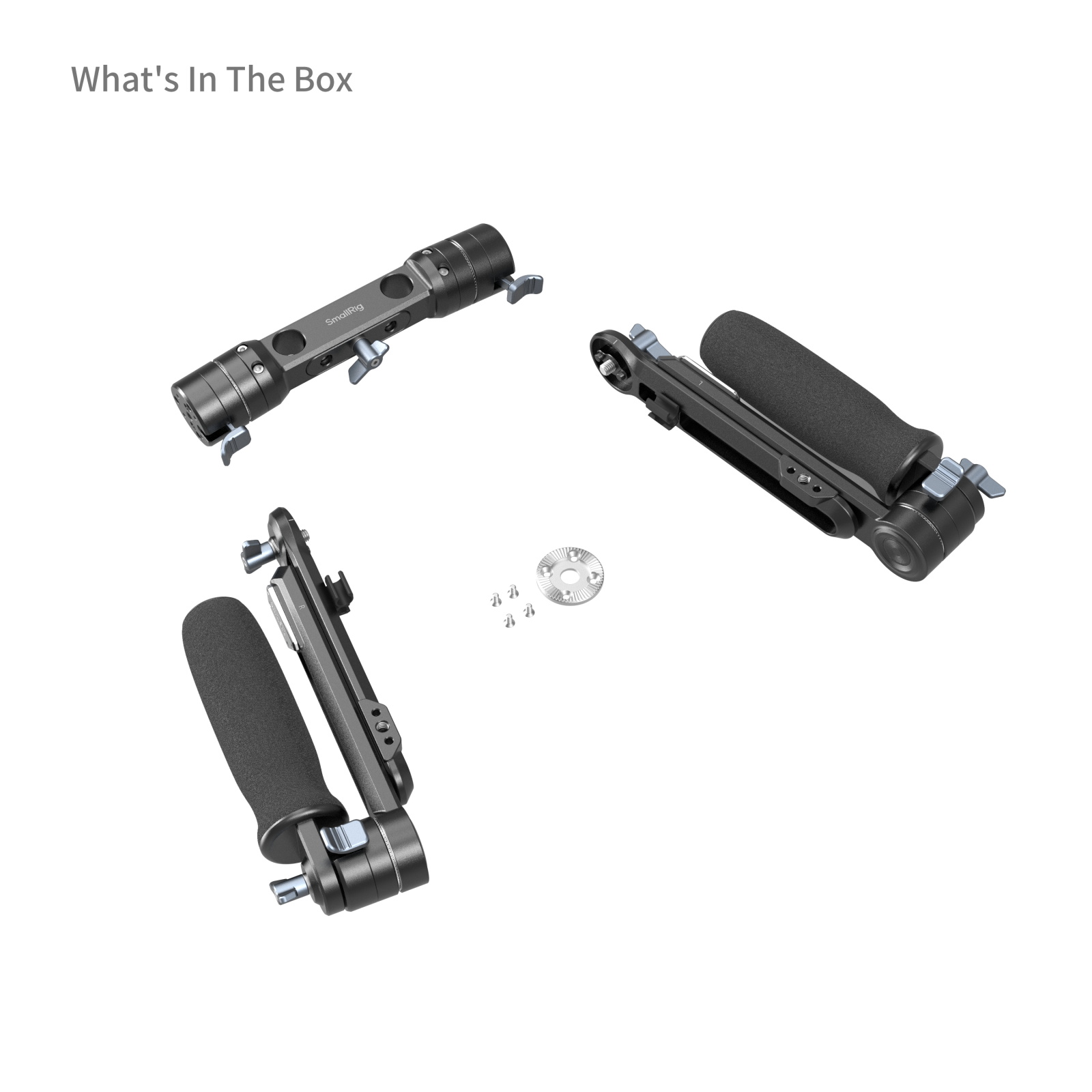 Smallrig 5205 Shoulder Rig Dual-Handle for 15mm LWS Rods - 4