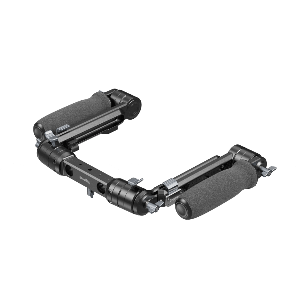 Smallrig 5205 Shoulder Rig Dual-Handle for 15mm LWS Rods - 2
