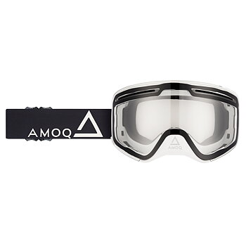 AMOQ Vision Vent+ Magnetic Goggles - Black / White Light Sensitive - Clear Photocromatic